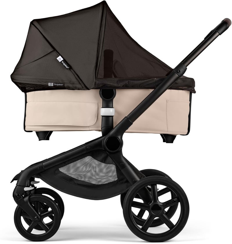 Bugaboo شبكة بعوض للطفل في عربات فوكس، دونكي وكنغارو – درع حشرات ناعم، غطاء سرير ومقعد، تركيب سهل بخطوة واحدة - Image 2